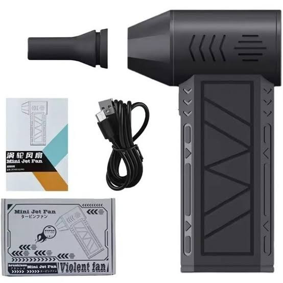جت فن مینی شارژی سه سرعته | دمنده پرقدرت USB-C برای تمیزکاری و خودرو مدل M5