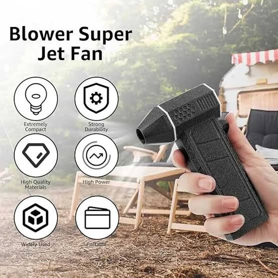 جت فن مینی شارژی سه سرعته | دمنده پرقدرت USB-C برای تمیزکاری و خودرو مدل M5