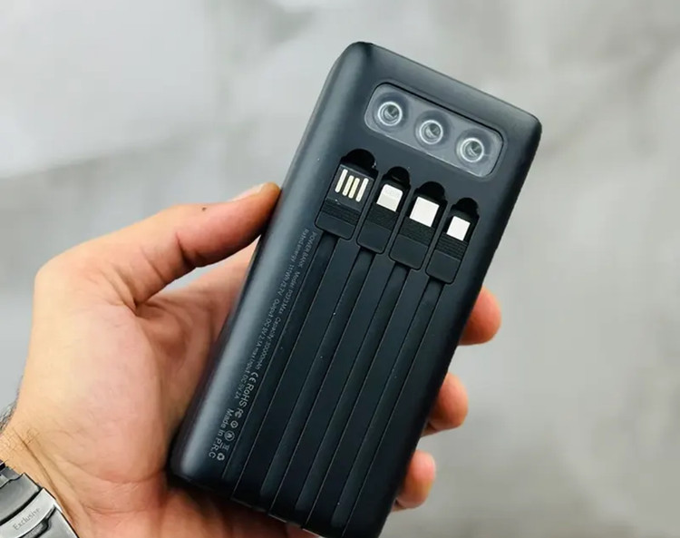 پاوربانک CALUS P273Max ظرفیت 20000mAh با کابلهای داخلی چندمنظوره