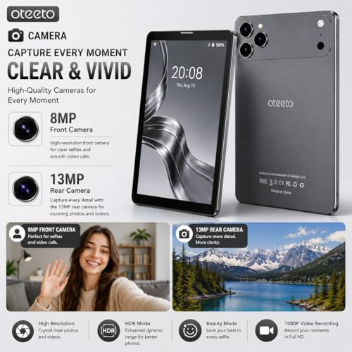 خرید تبلت Oteeto TAB82 Pro | رم ۴ و حافظه ۶۴ گیگابایت